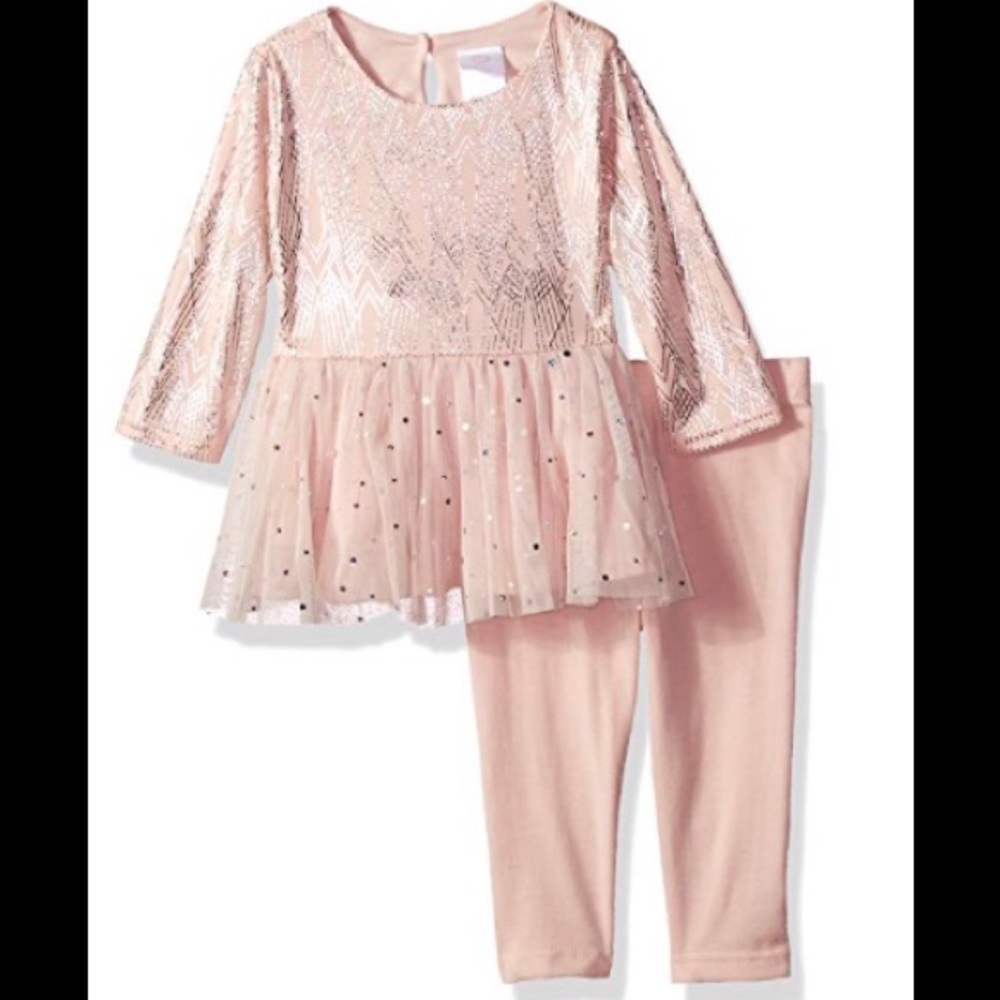 Final🚨 Youngland Tutu Top & Leggings 12m - Picture 3 of 5